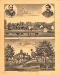 Residence of Lewis Shirley (Cherry Valley Tp.