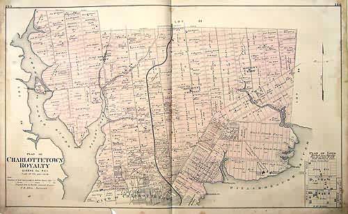 Plan of Charlottetown Royalty - Art Source International