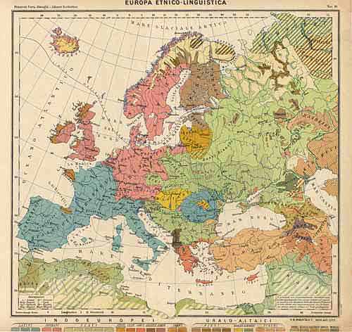 Europa Etnico - Linguistica Europa Etnico - Linguistica