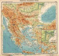 Penisola Balcanica Fisica ( Balkans )