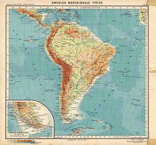 America Meridionale Fisica ( South America )
