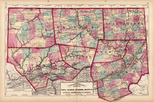 Counties of Tioga