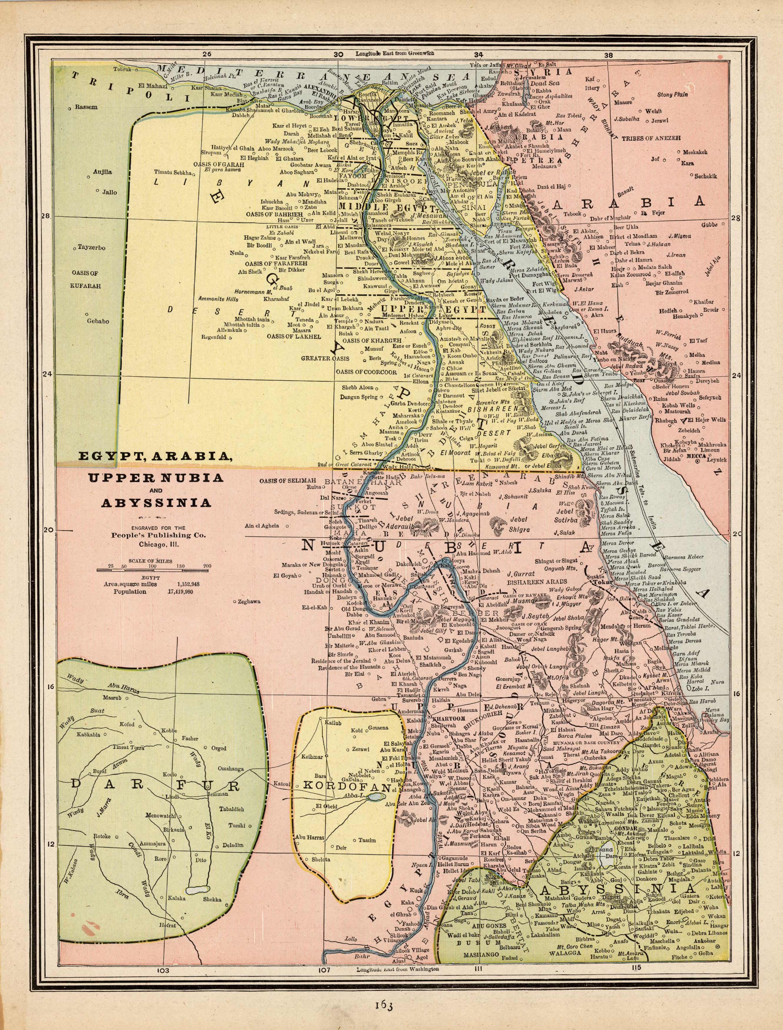 Map of Egypt Map of Egypt