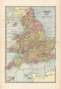 Map of England and Wales