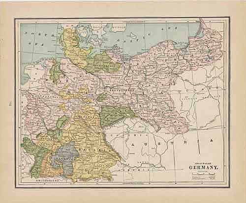 Map of Germany Map of Germany