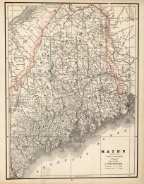 Map of Maine