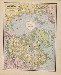 Map of the Polar Regions