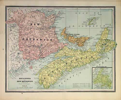 Nova Scotia and New Brunswick