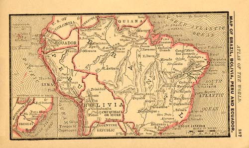 Map of Brazil Map of Brazil