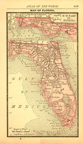 Map of Florida