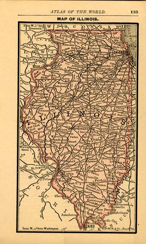 Map of Illinois