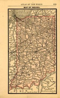 Map of Indiana