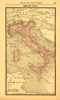 Map of Italy