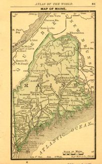 Map of Maine