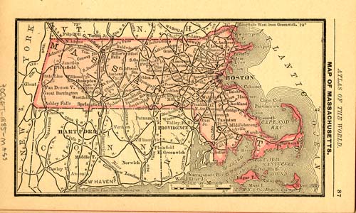 Map of Massachusetts