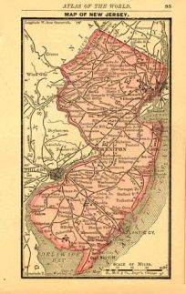 Map of New Jersey