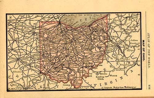 Map of Ohio Map of Ohio