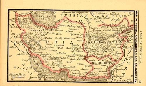 Map of Persia