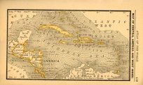Map of West Indies