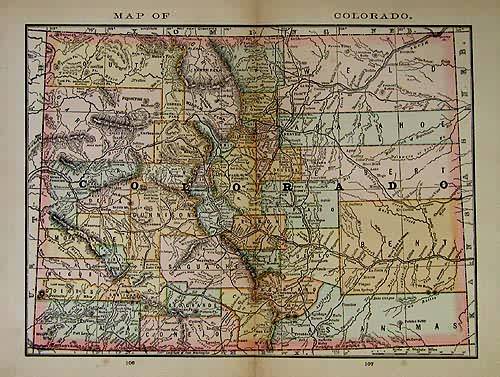 Map of Colorado
