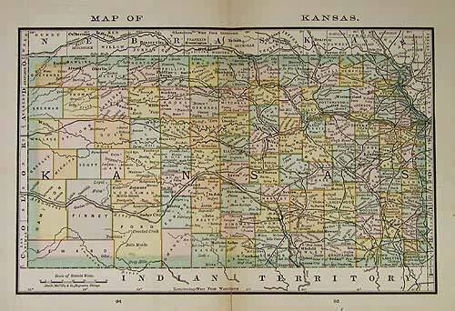 Map of Kansas