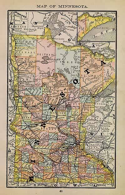 Map of Minnesota