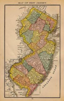 Map of New Jersey