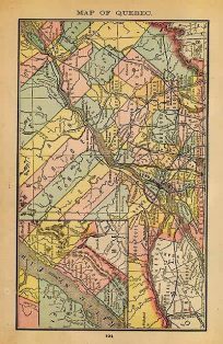 Map of Quebec