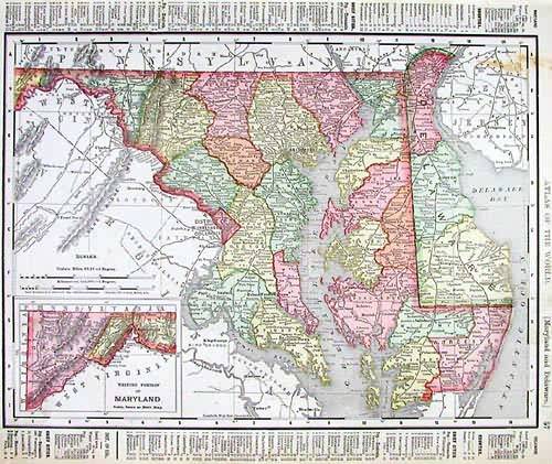 Maryland and Delaware