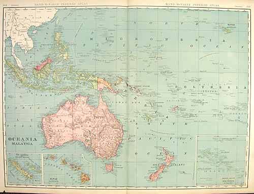 Oceania and Malaysia