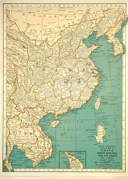 Rand mcnally PopularMap of China Rand mcnally PopularMap of China