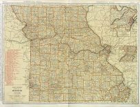 Rand McNally Standard Map of Missouri