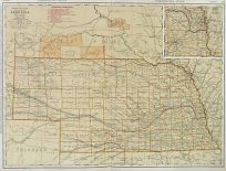 Rand Mcnally Standard Map of Nebraska