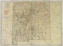 Rand Mcnally Standard Map of New Mexico