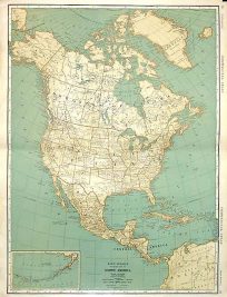 Rand McNally Standard Map of North America