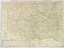 Rand Mcnally Standard Map of Oklahoma