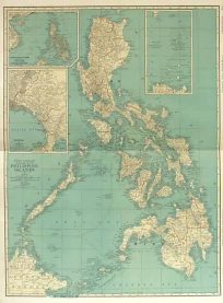 Rand McNally Standard Map of Philippine Islands