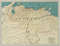 Rand McNally Standard Map of Venezuela