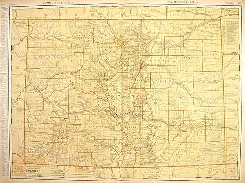 Rand McNally Standard Map of Colorado Rand McNally Standard Map of Colorado