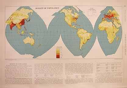 Rand McNally Standard map Density of Population