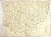 Rand McNally Standard Map of Ohio