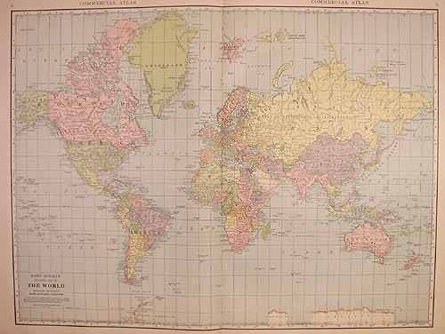 Rand McNally Map of The World