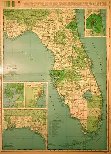 Rand McNally Standard Map of Florida