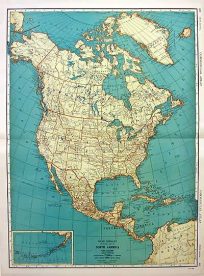 Rand McNally Standard Map of North America