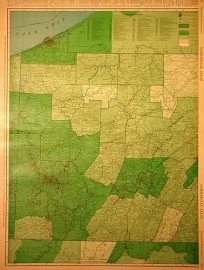 Rand McNally Standard Map of Pennsylvania