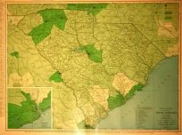 Rand McNally Standard Map of South Carolina