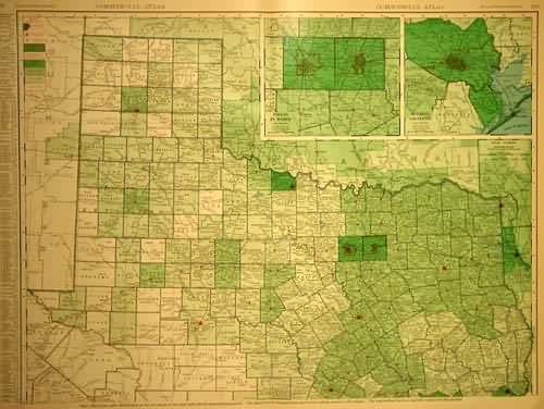 Rand McNally Standard Map of Texas