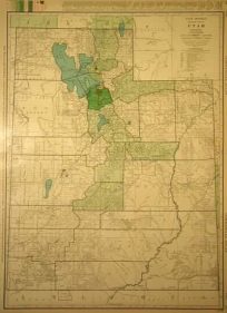 Rand McNally Standard Map of Utah