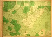 Rand McNally Standard Map of West Virginia