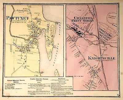 Maps of Pawtuxet